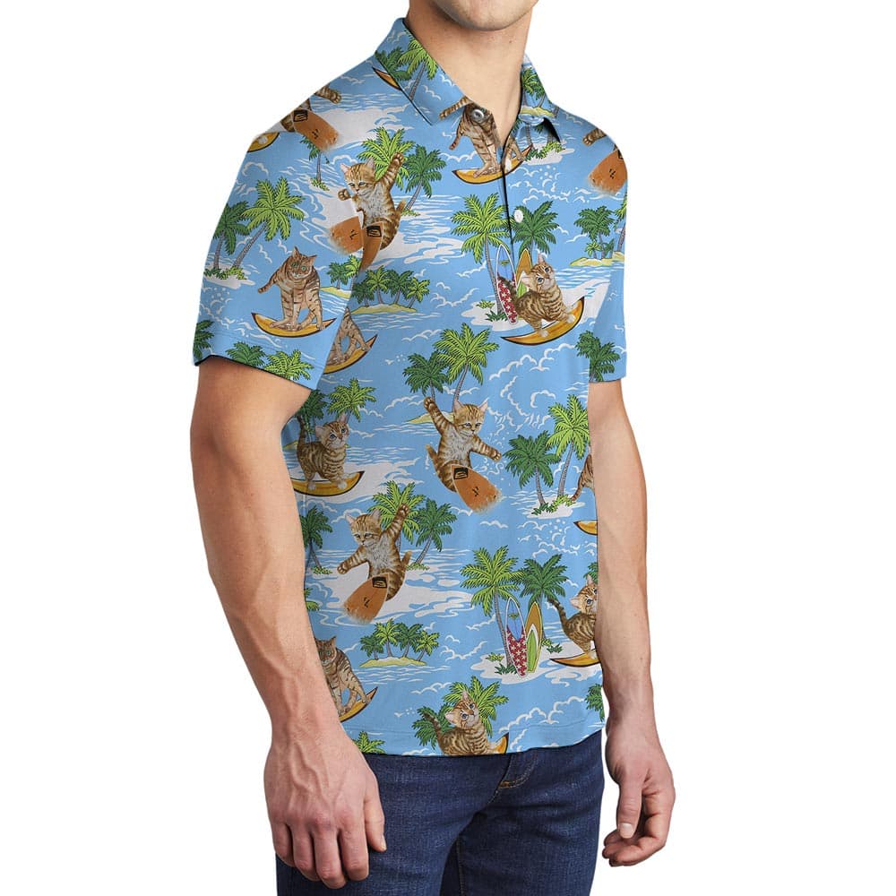 Meow 8- Men polo side