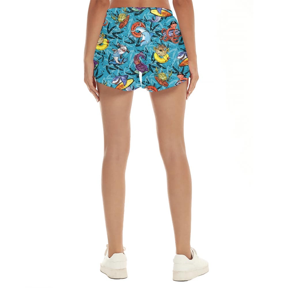 Ocean 22- Women’s shorts_Back