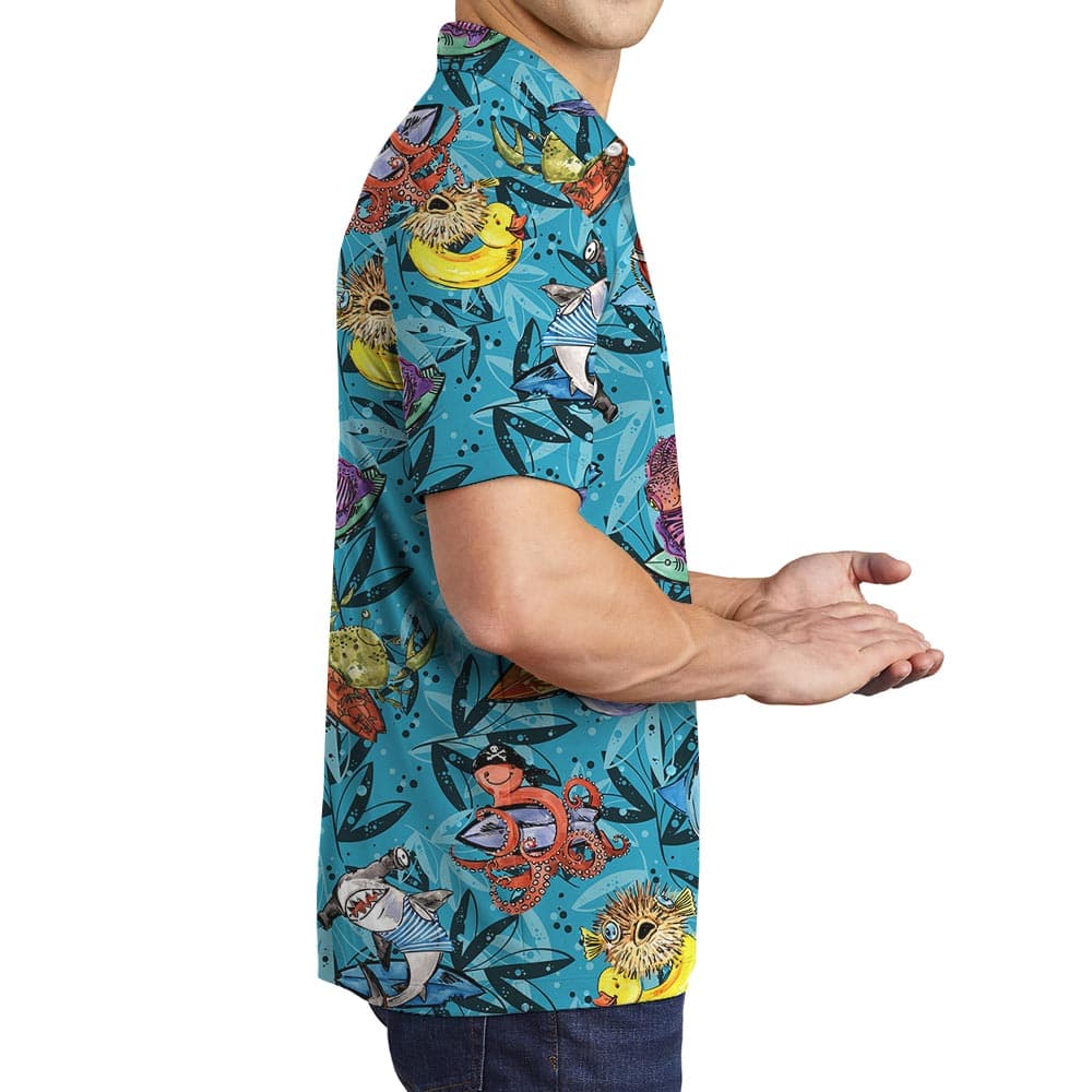 Ocean 9- Men polo right