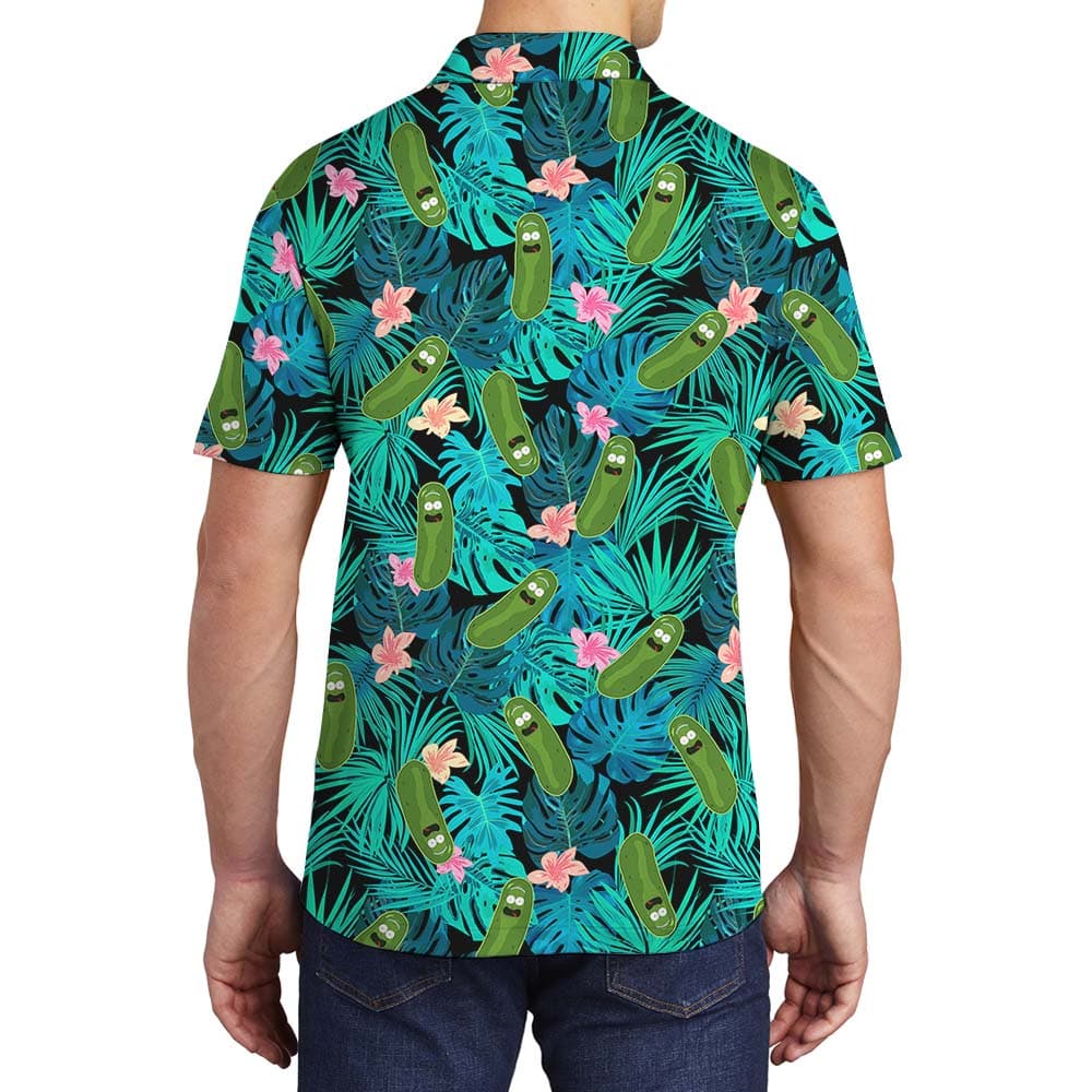 Pickle Tropical Men’s Polo Shirt 2