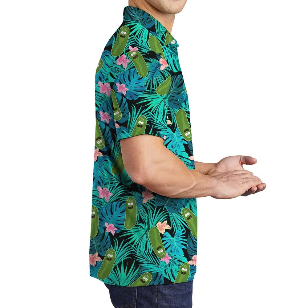Pickle Tropical Men’s Polo Shirt 4
