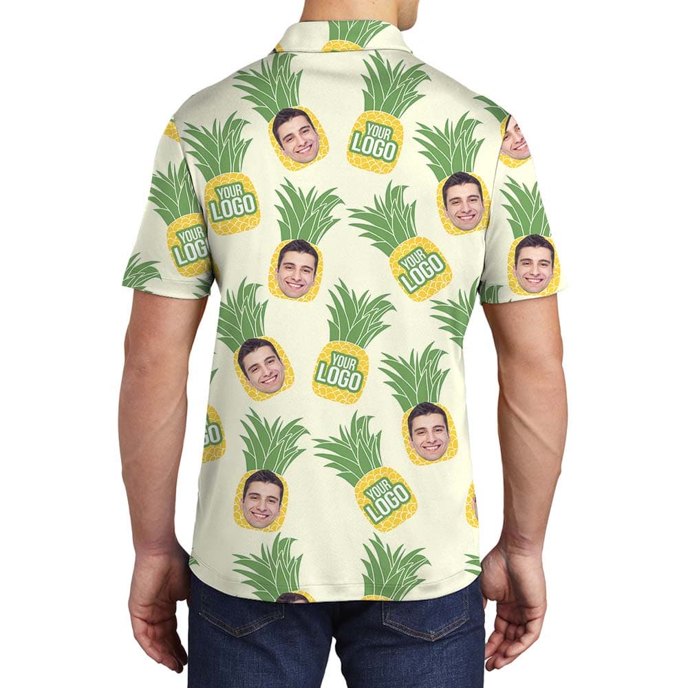 Pineapple 7- Men polo Back