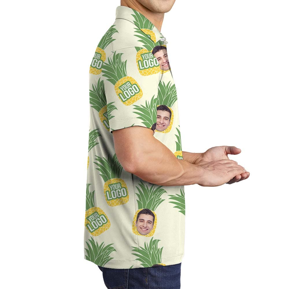 Pineapple 9- Men polo right