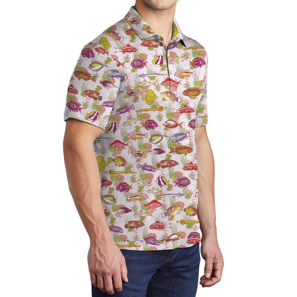 Sea 8- Men polo side
