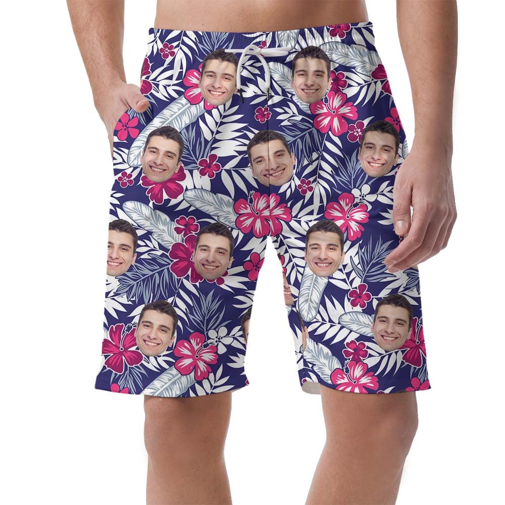 Hawaiian Tropical Personalized Shorts Men