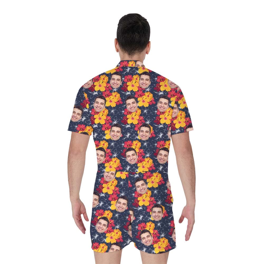Tropical 15- Men’s romper_back