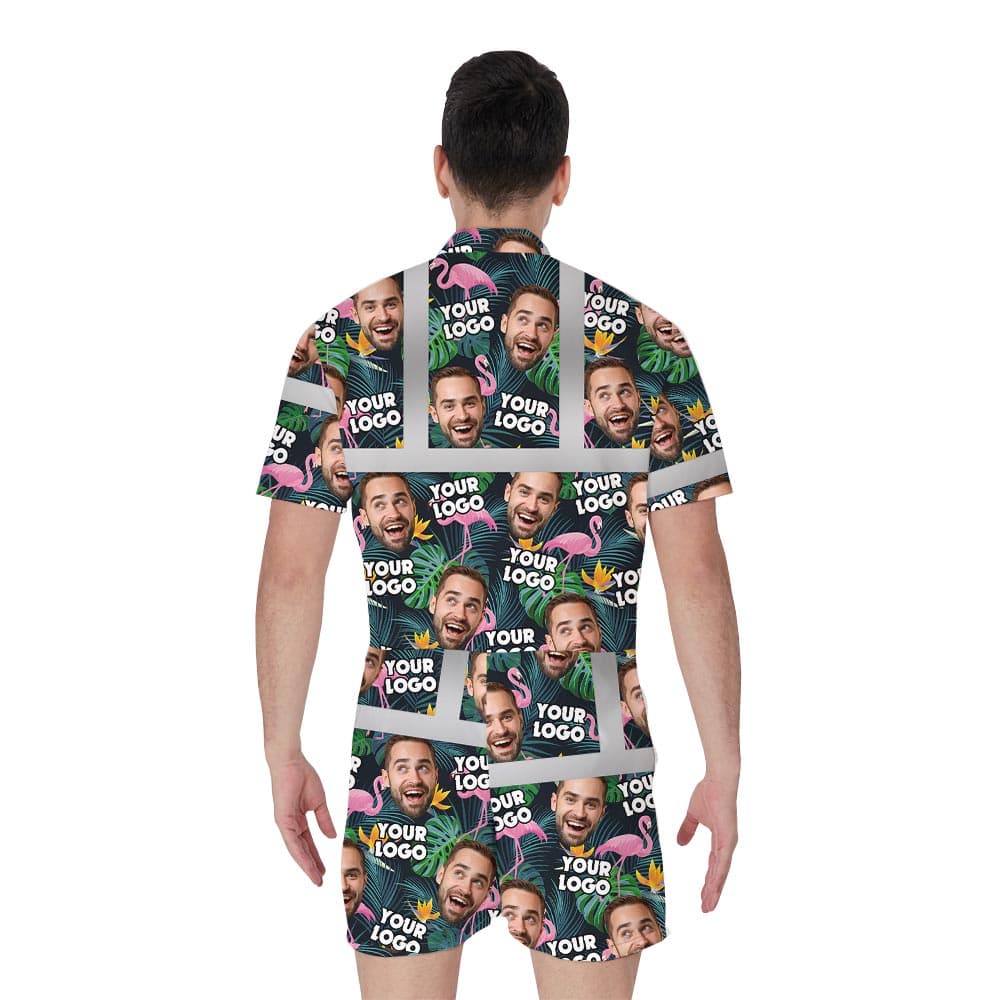 Tropical 15- Men’s romper_back