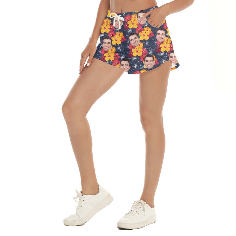 Tropical 21- Women’s shorts_Left