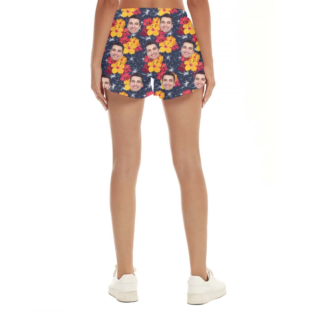 Tropical 22- Women’s shorts_Back