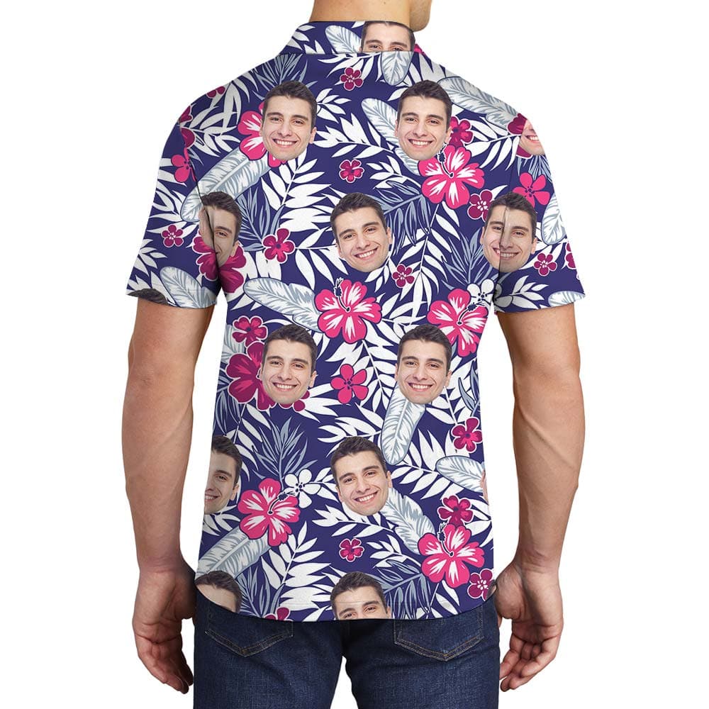 Tropical 7- Men polo Back