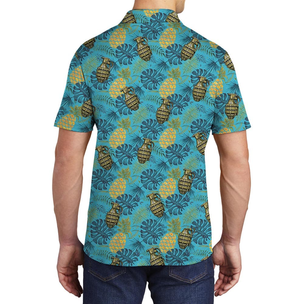 bomb 7- Men polo Back