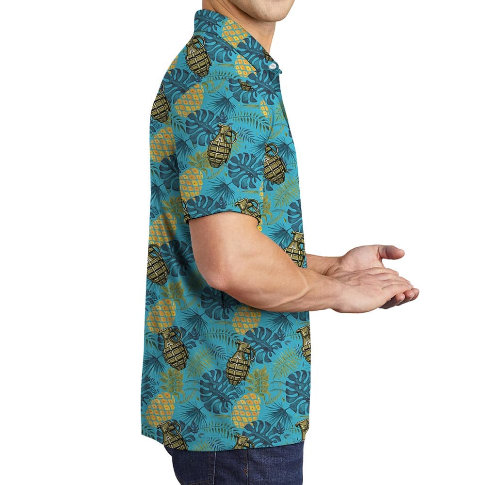 bomb 9- Men polo right