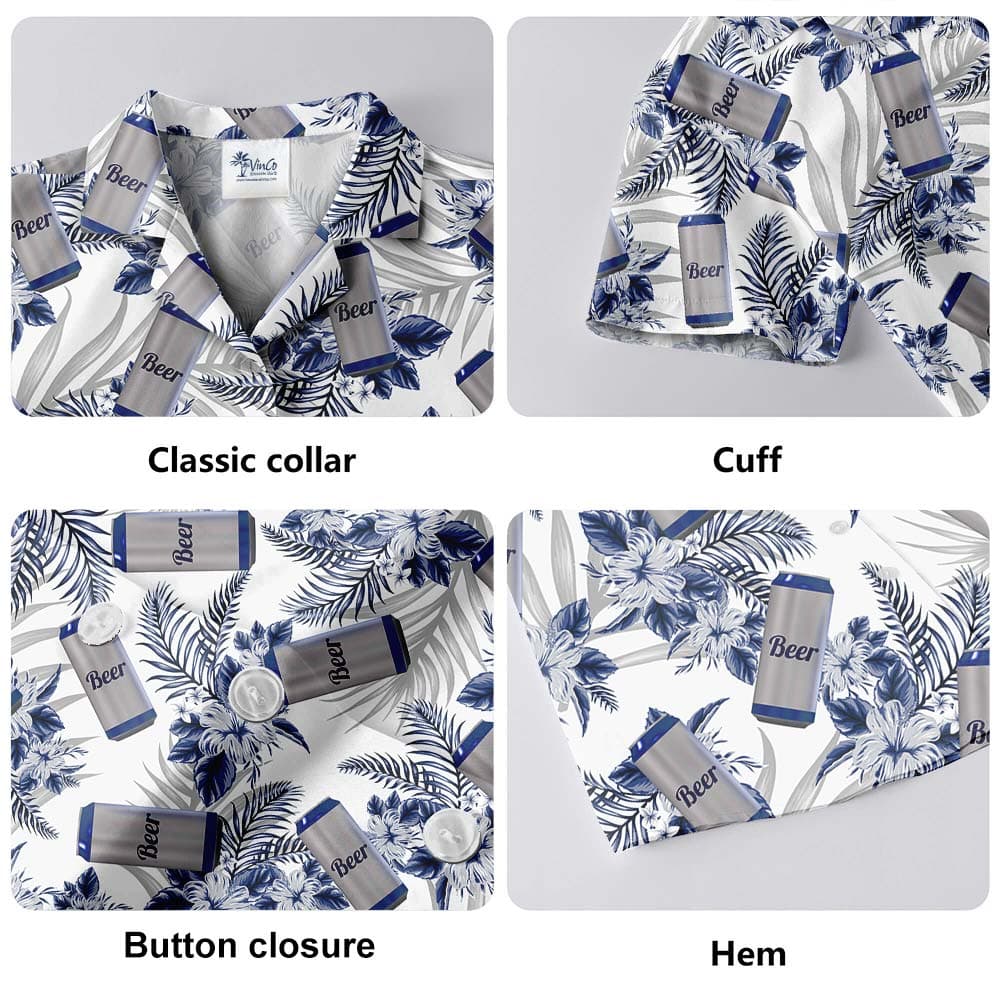 Beer 5- Hawaiian shirt details