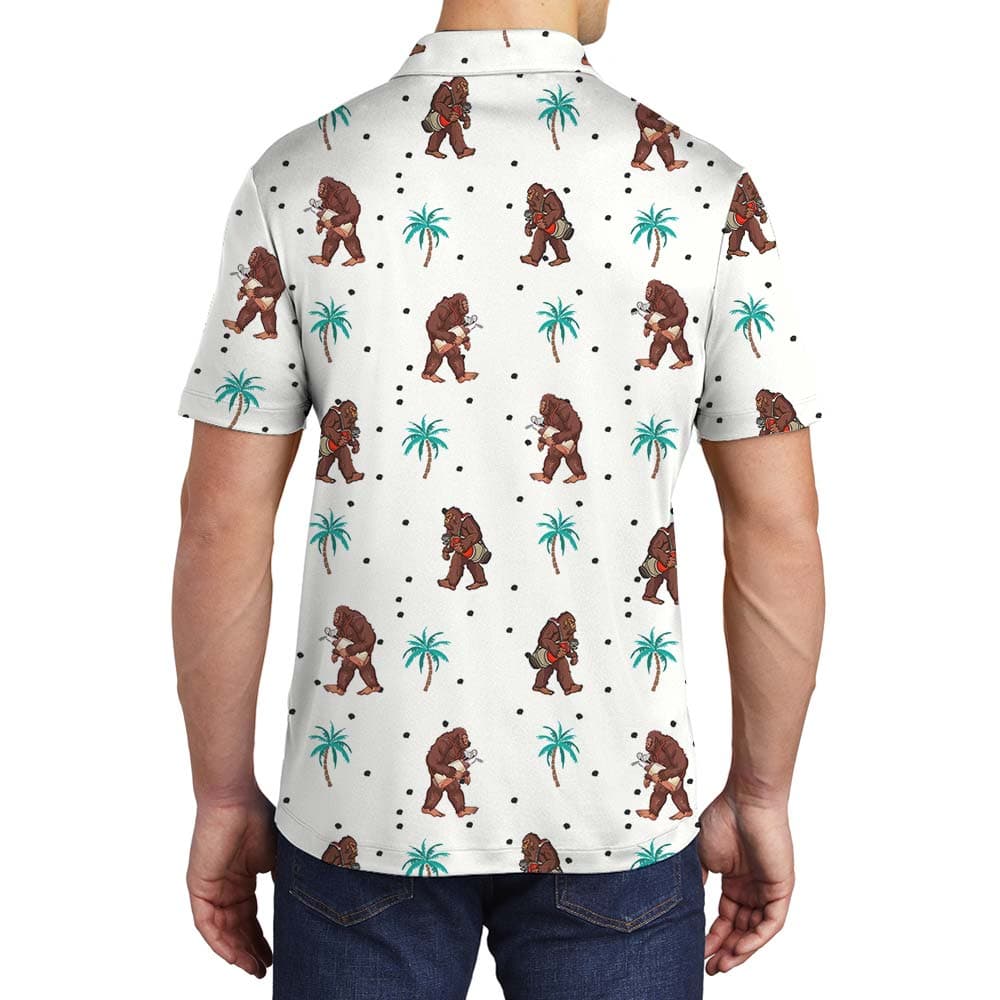 Bigfoot 2- Men’s Polo_back_v1