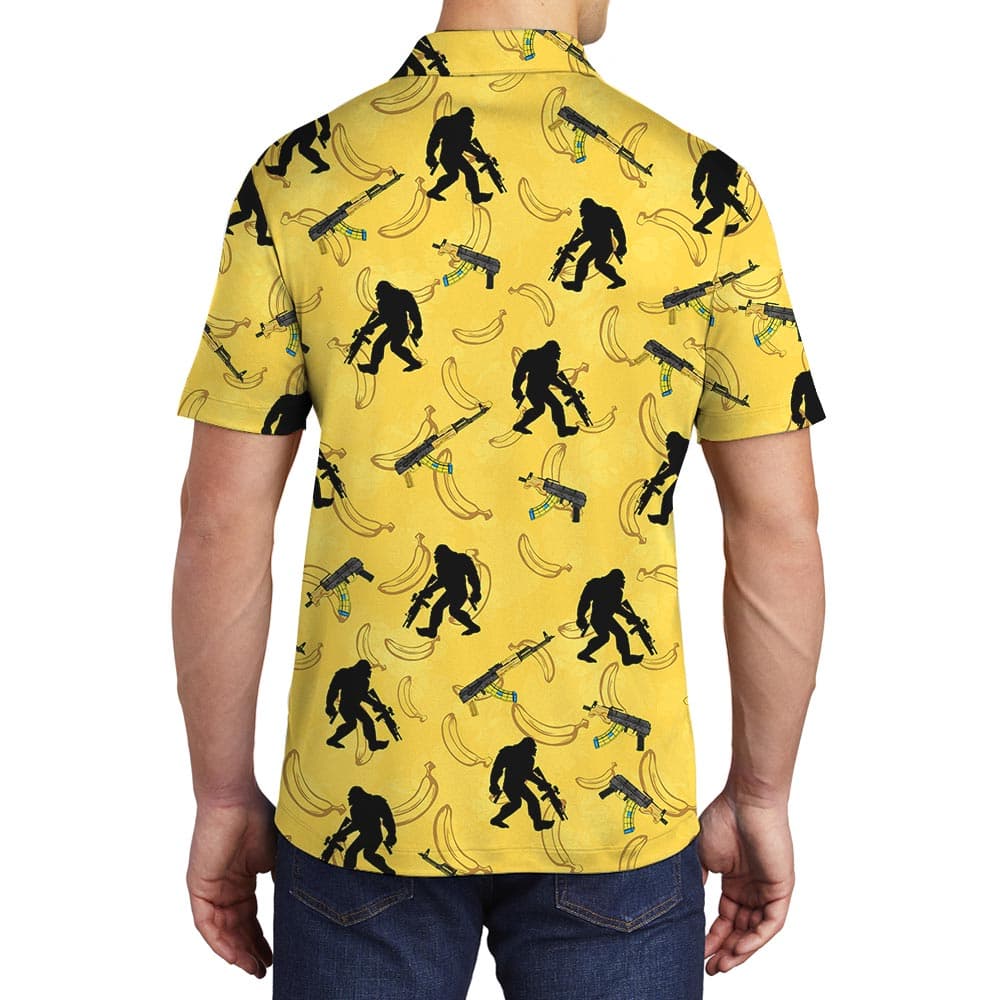 Bigfoot 7- Men polo Back