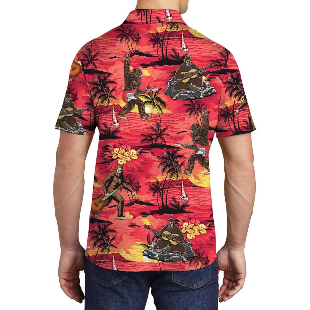 Bigfoot 7- Men polo Back