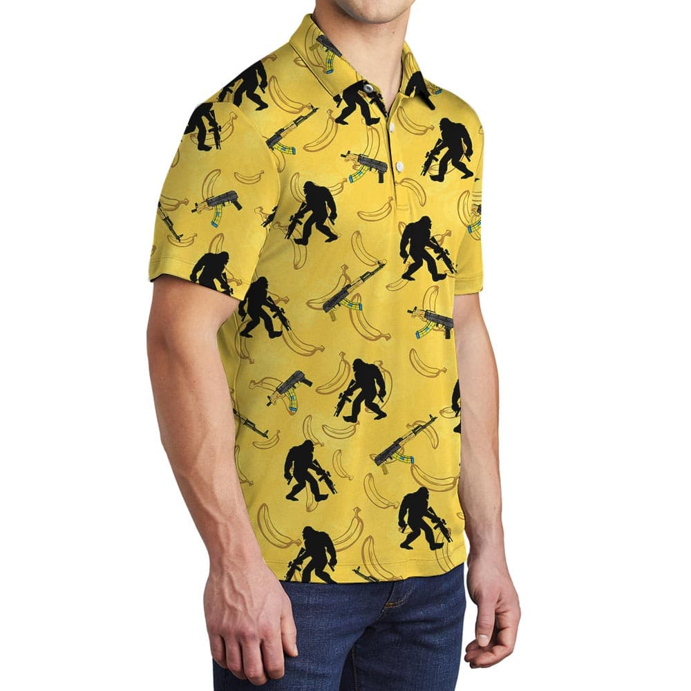 Bigfoot 8- Men polo side