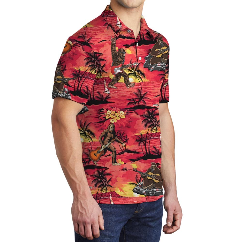 Bigfoot 8- Men polo side