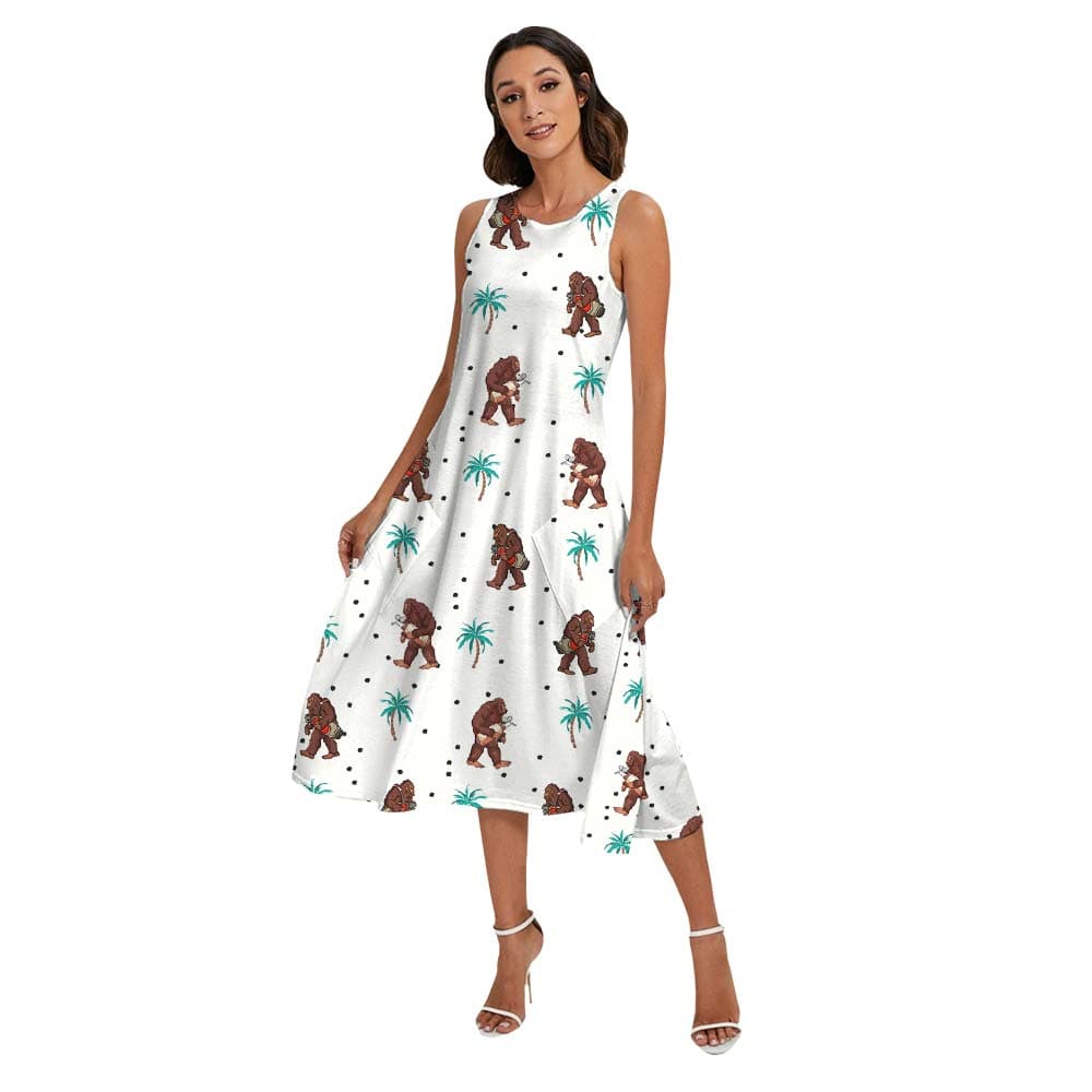 Bigfoot woman dress