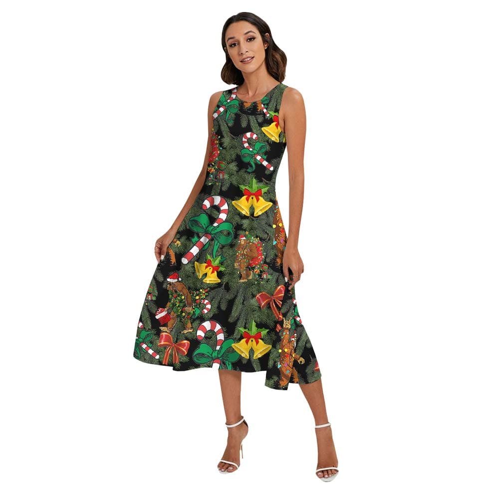 Bigfoot woman dress