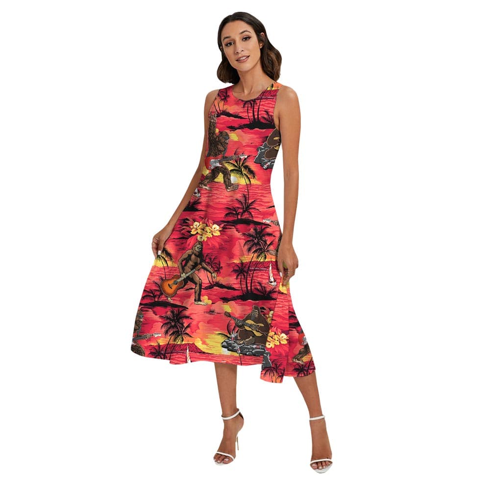 Bigfoot woman dress