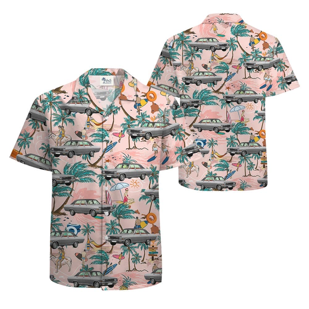 Car 2- Hawaiian shirt_front back