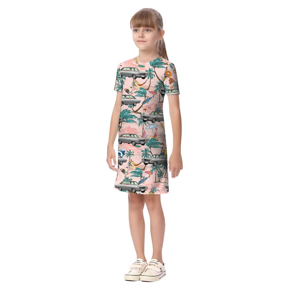 Car girl dress