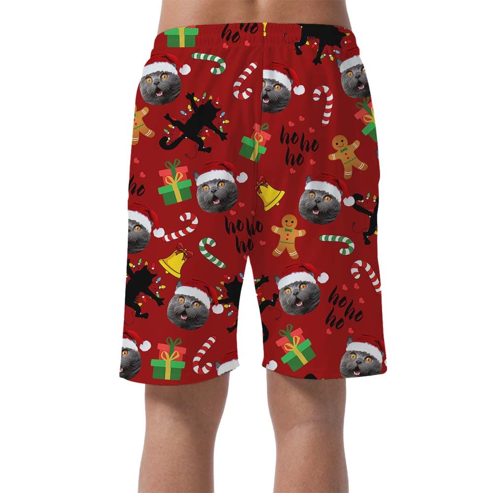 Christmas 3- Men’s shorts_back