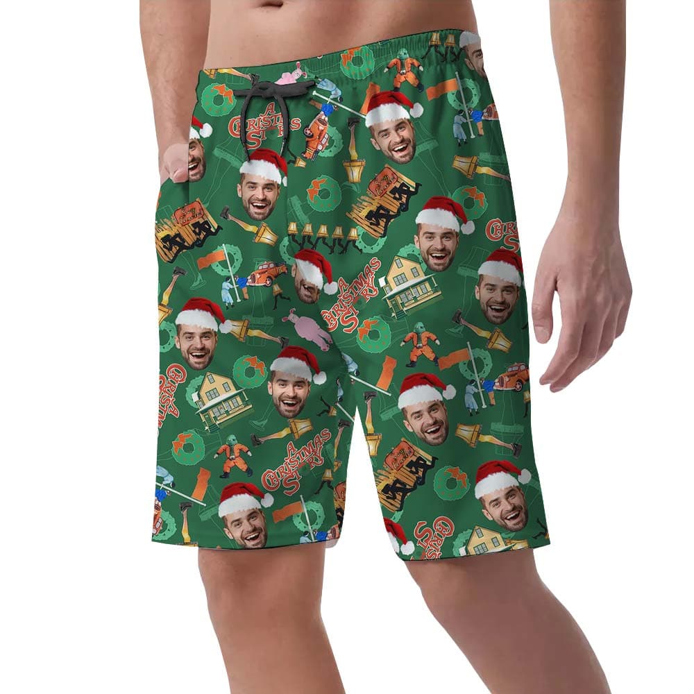 Christmas 3- Men’s shorts_left