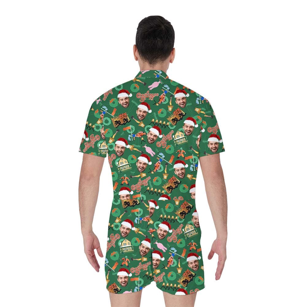 Christmas 4- Men’s romper_back