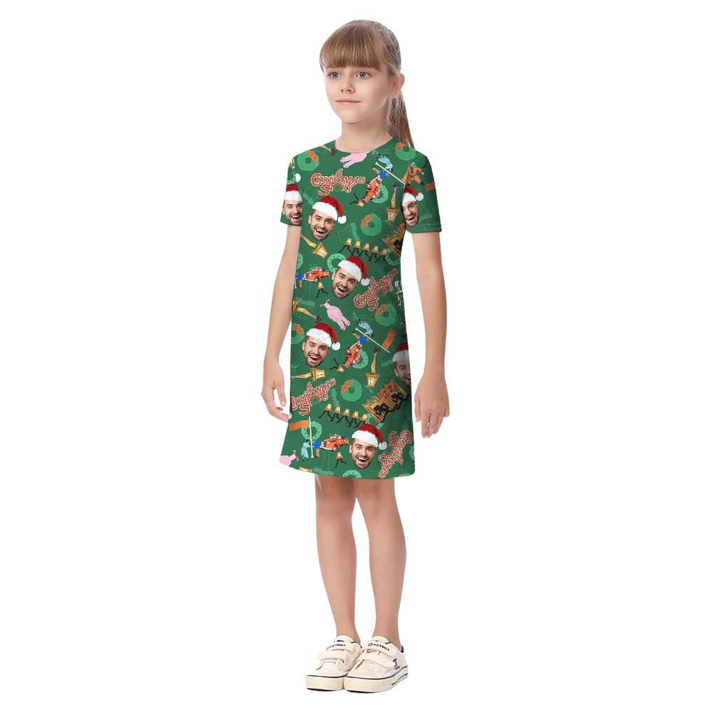 Christmas girl dress