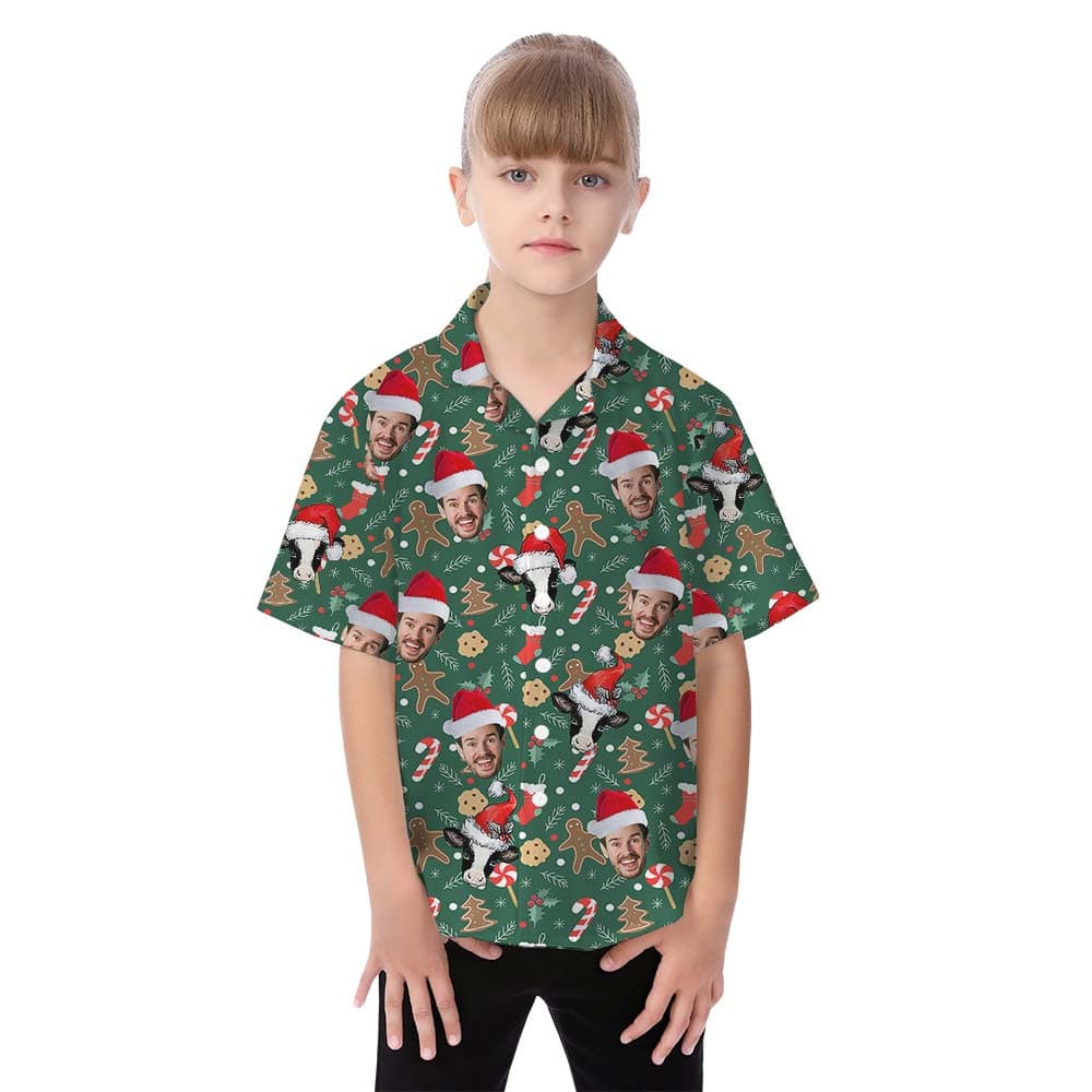 Cow girl hawaiian shirt