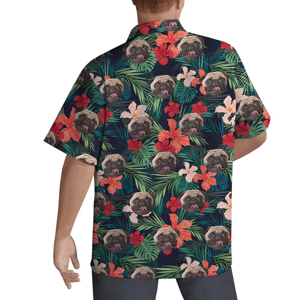 Custom Hawaiian Shirt With Pet Face3