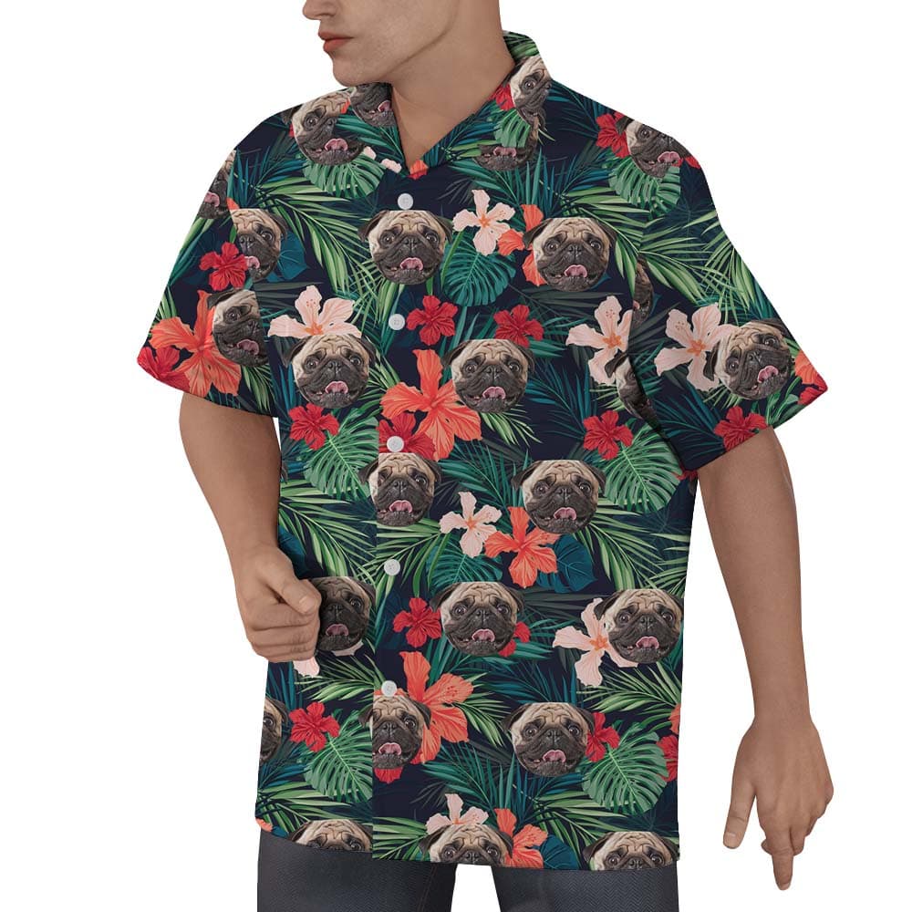 Custom Hawaiian Shirt With Pet Face4
