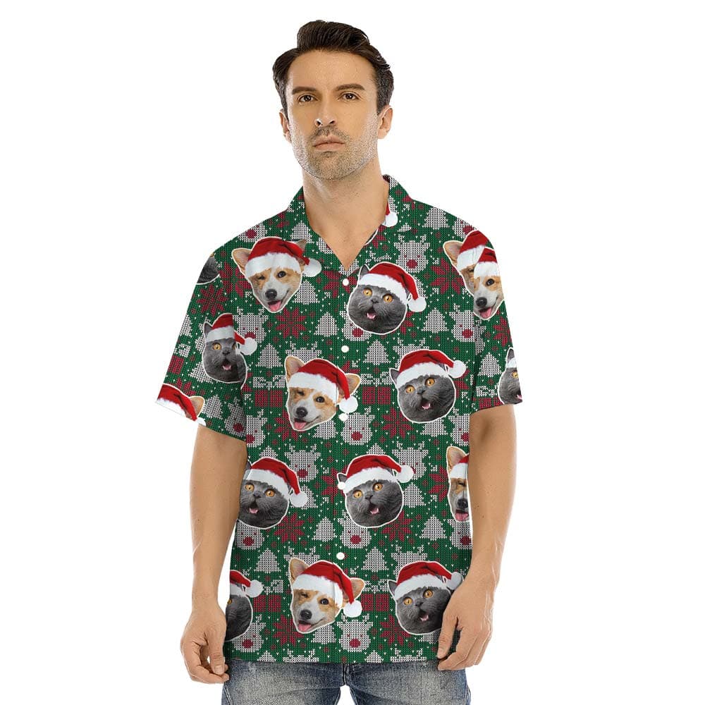 Custom man hawaiian shirt