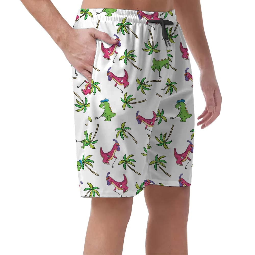 Dinosaur 3- Men’s shorts_right
