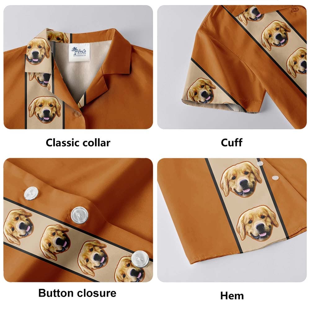Dog 5- Hawaiian shirt details