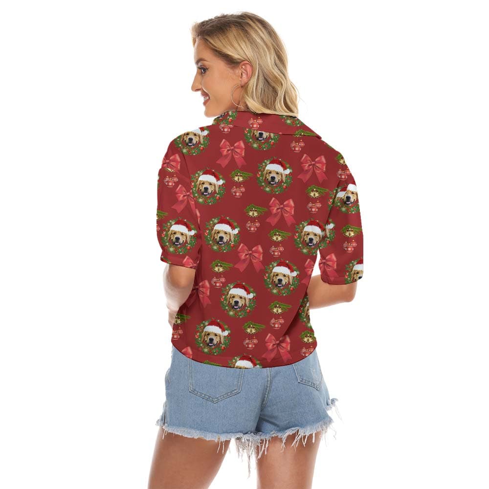 Dog 6- Women’s crop top Back
