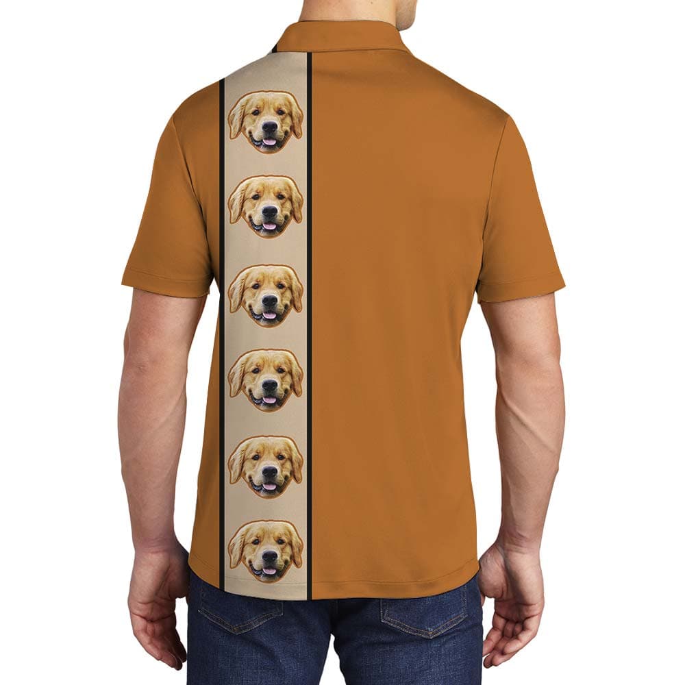 Dog 7- Men polo Back