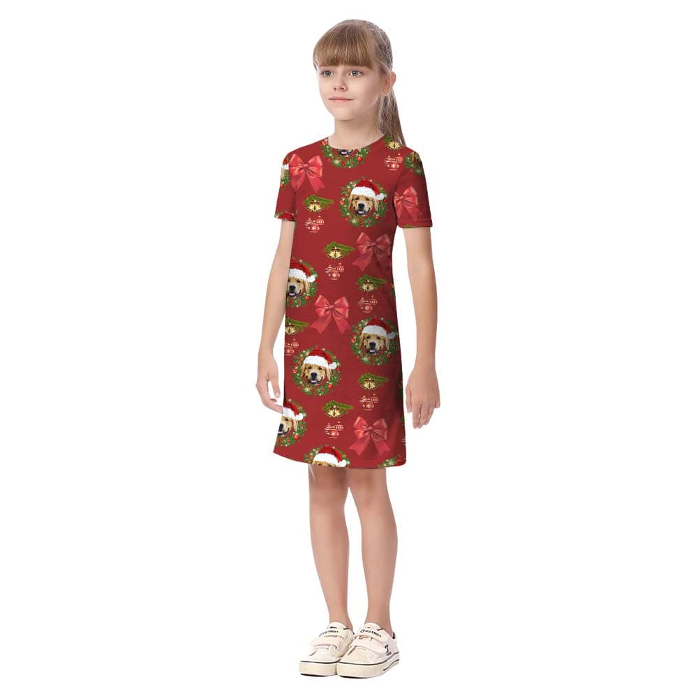 Dog girl dress