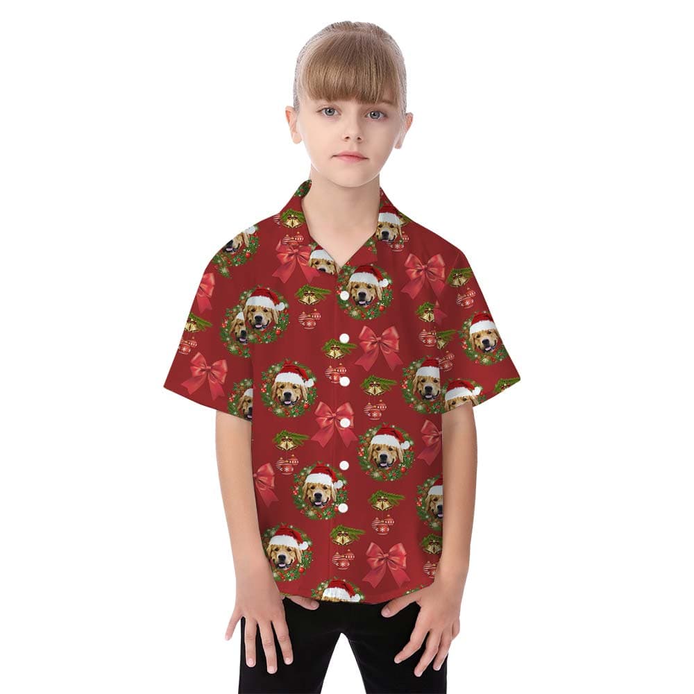 Dog girl hawaiian shirt