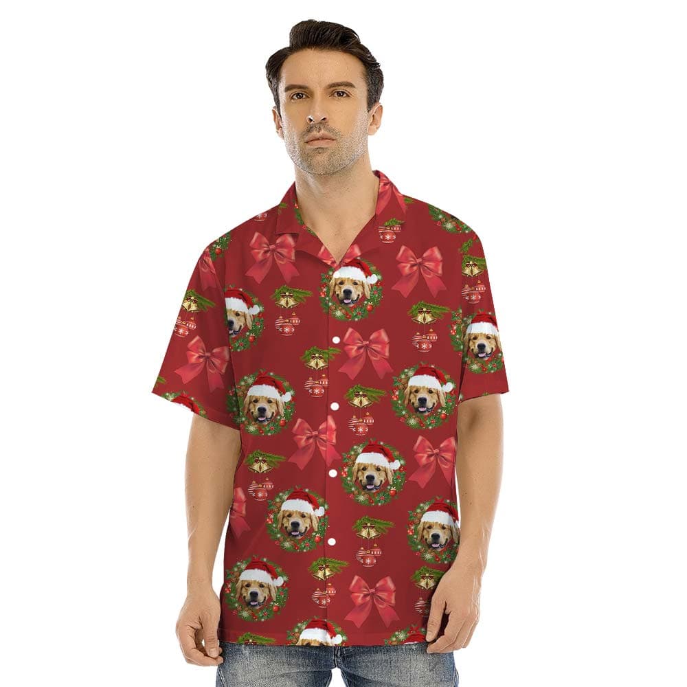 Dog man hawaiian shirt