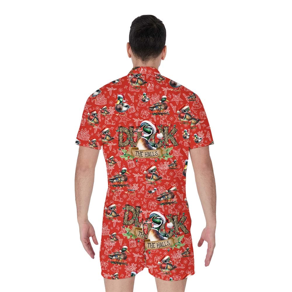 Duck 4- Men’s romper_back