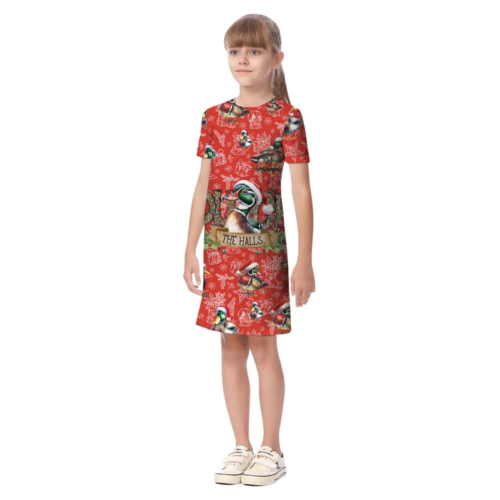 Duck girl dress