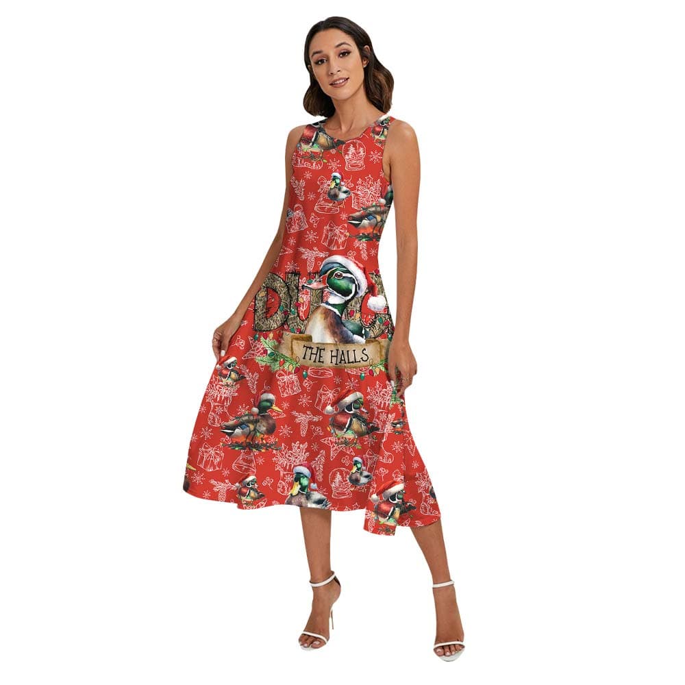 Duck woman dress