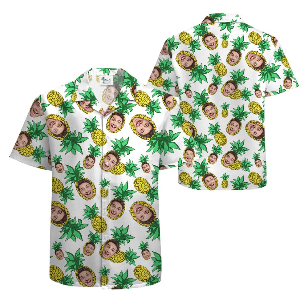 Face 2- Hawaiian shirt_front back