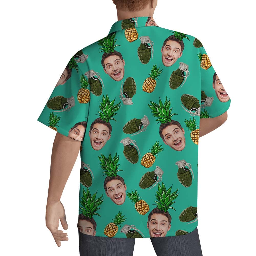 Face 3- Men’s Hawaiian Shirt_back