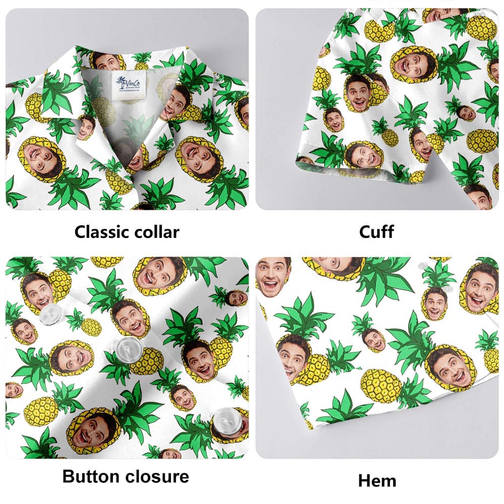 Face 5- Hawaiian shirt details