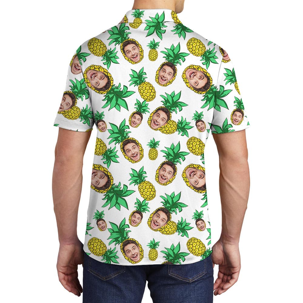 Face 7- Men polo Back