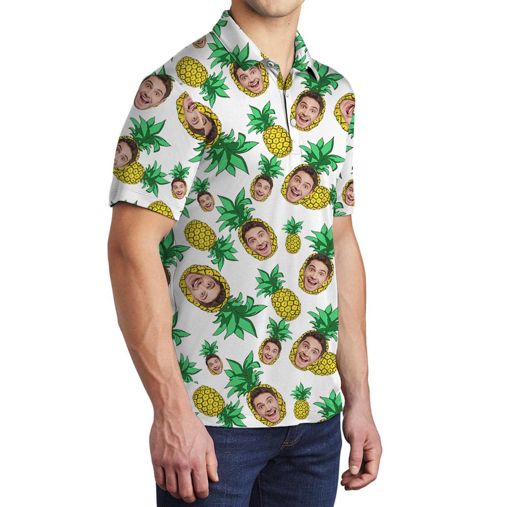 Face 8- Men polo side